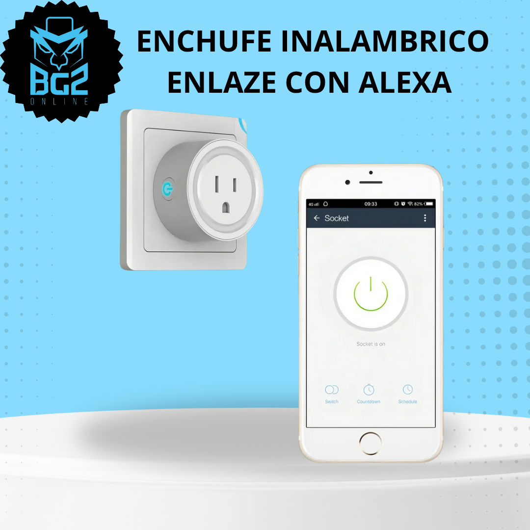 ENCHUFLE INTELIGENTE CON ALEXA